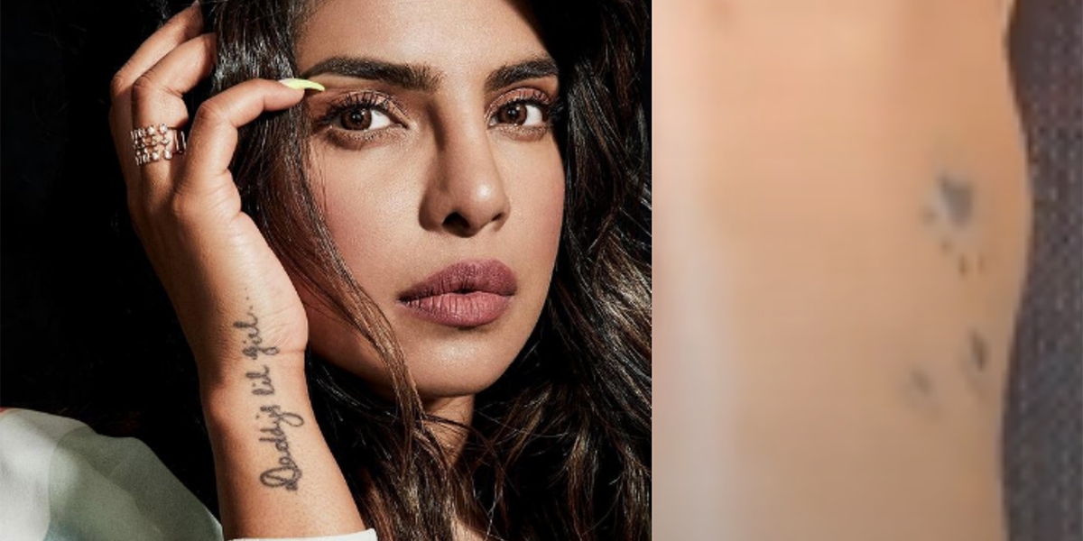 10 Beautiful Bollywood Stars Their Tattoos - SheIdeas | Celebrity tattoos,  Nape tattoo, Beauty